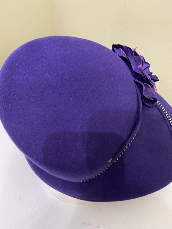 Pretty Purple Dress Hat / Church Hat by Swan main image 8